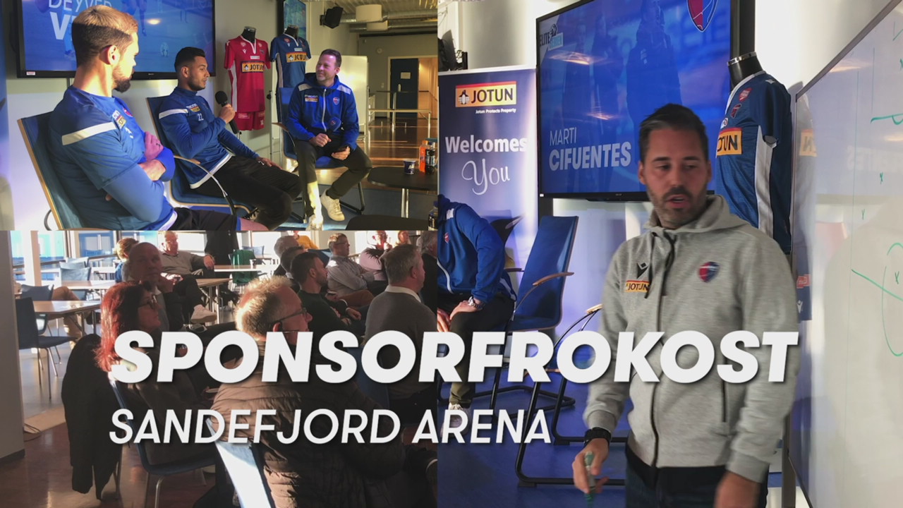 Sponsorfrokost: – SF er viktig for oss